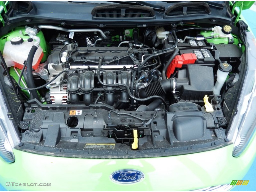 2014 Ford Fiesta SE Sedan 1.6 Liter DOHC 16-Valve Ti-VCT 4 Cylinder Engine Photo #83861814