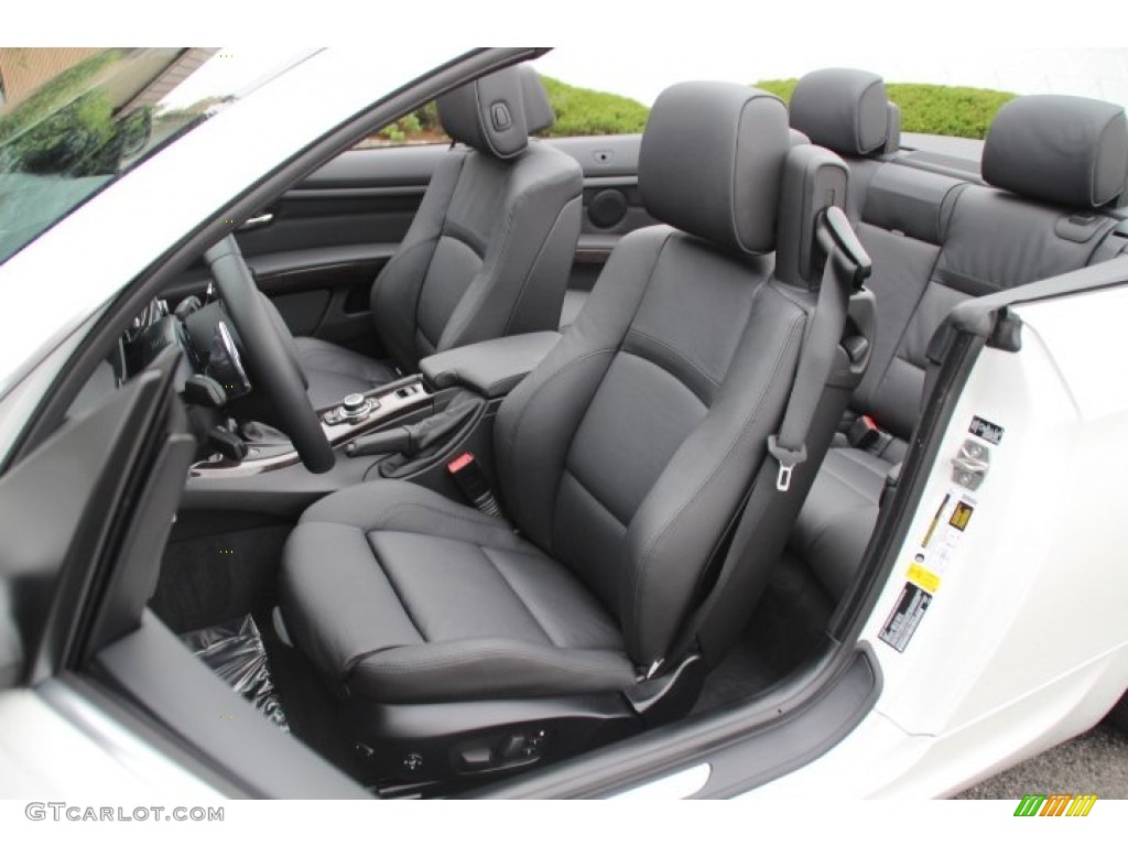 2013 3 Series 335i Convertible - Mineral White Metallic / Black photo #12