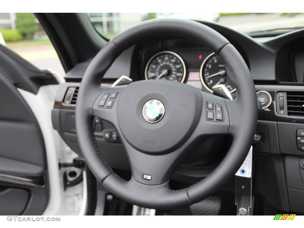 2013 3 Series 335i Convertible - Mineral White Metallic / Black photo #16