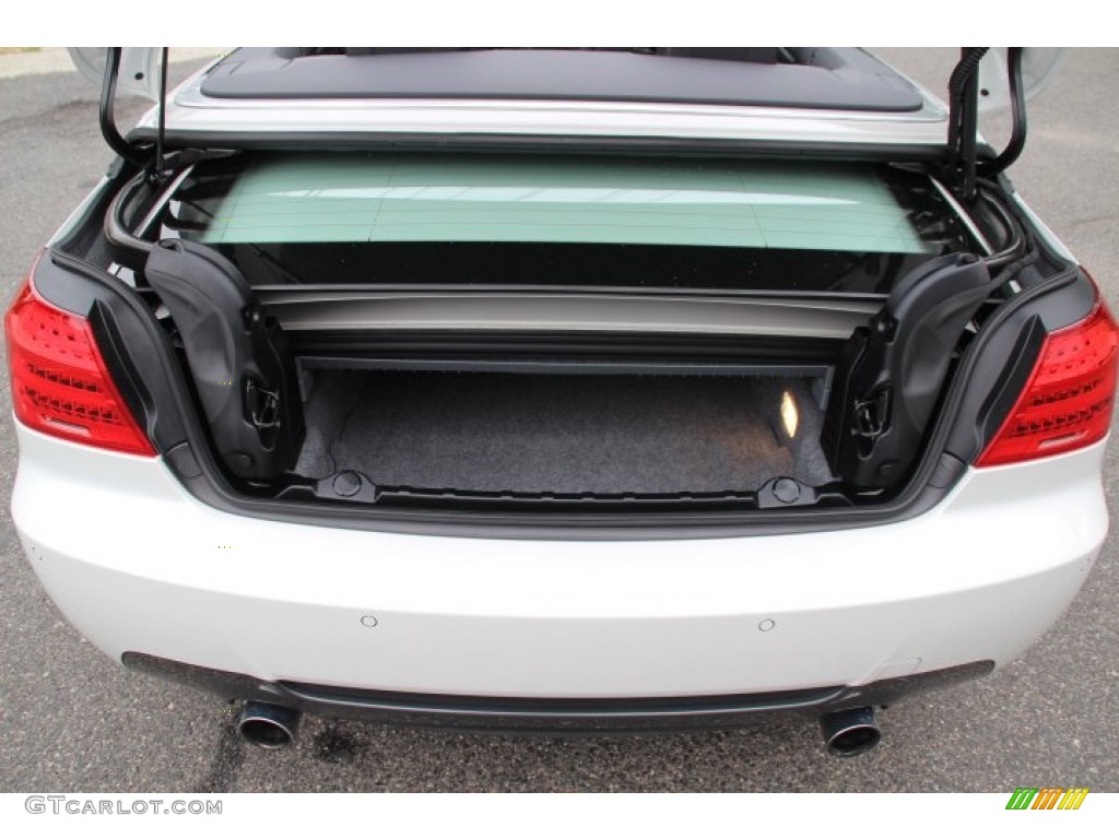 2013 3 Series 335i Convertible - Mineral White Metallic / Black photo #20