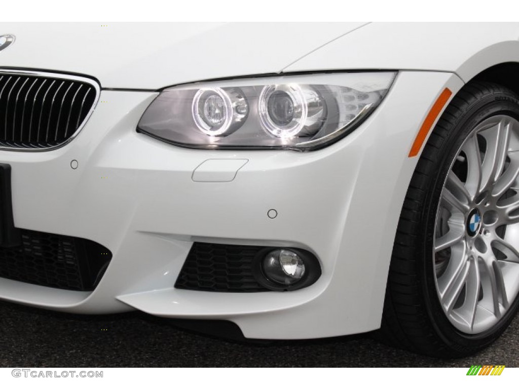 2013 3 Series 335i Convertible - Mineral White Metallic / Black photo #28