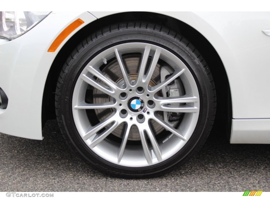 2013 3 Series 335i Convertible - Mineral White Metallic / Black photo #29
