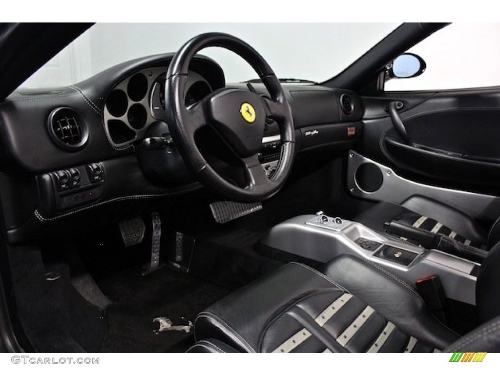 Nero Interior 2004 Ferrari 360 Spider F1 Photo #83862369