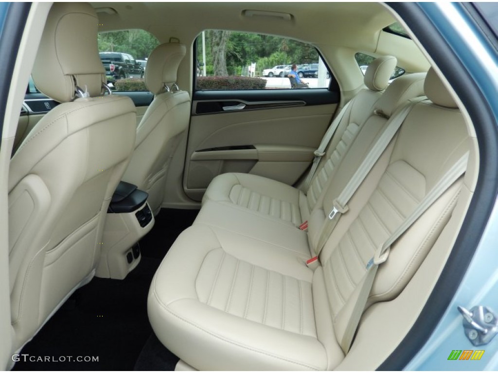 2013 Ford Fusion Energi SE Rear Seat Photo #83862684