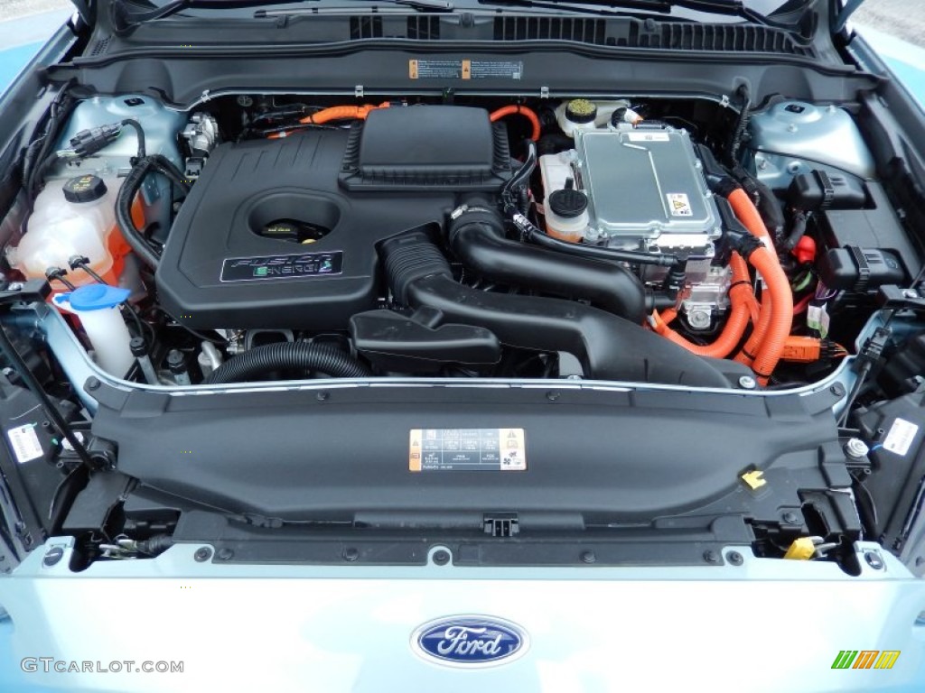 2013 Ford Fusion Energi SE 2.0 Liter Energi Atkinson-Cycle DOHC 16-Valve 4 Cylinder Gasoline/Plug-In Electric Hybrid Engine Photo #83862786