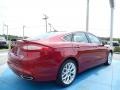 2013 Ruby Red Metallic Ford Fusion Titanium  photo #3