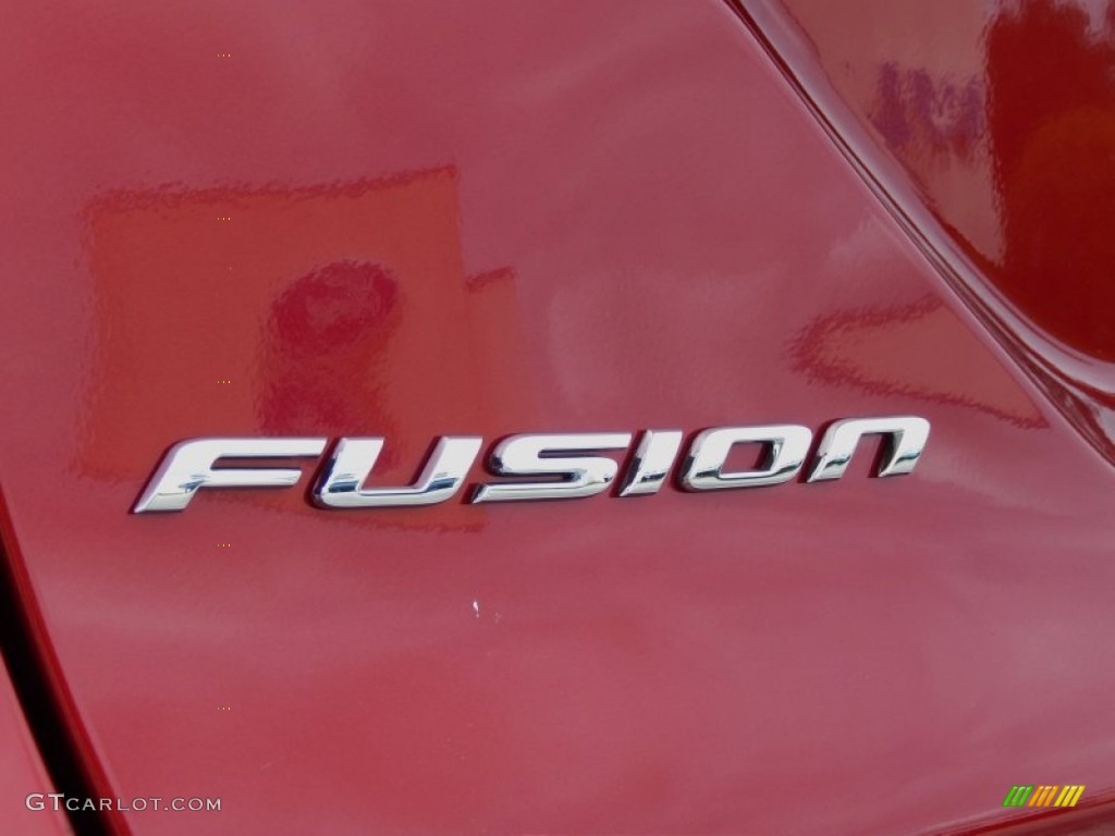 2013 Fusion Titanium - Ruby Red Metallic / Charcoal Black photo #4