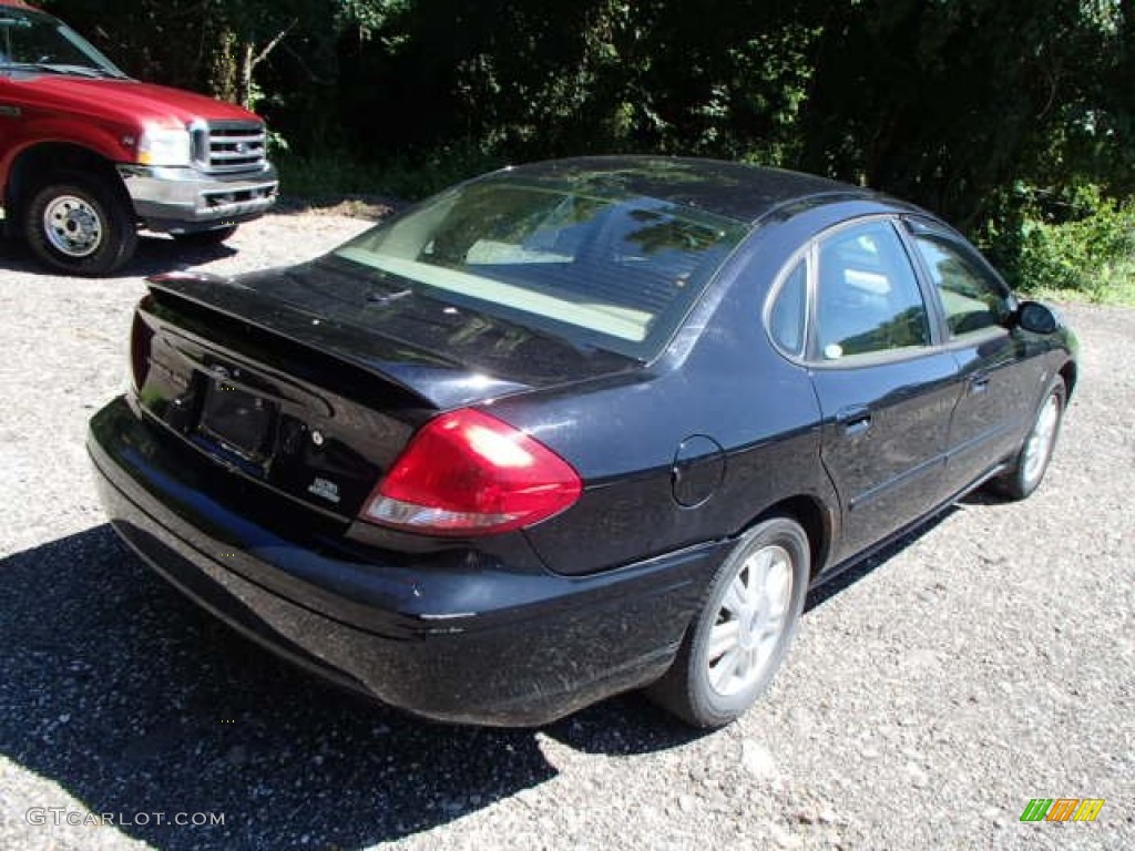 2004 Taurus SEL Sedan - Black / Medium Parchment photo #8