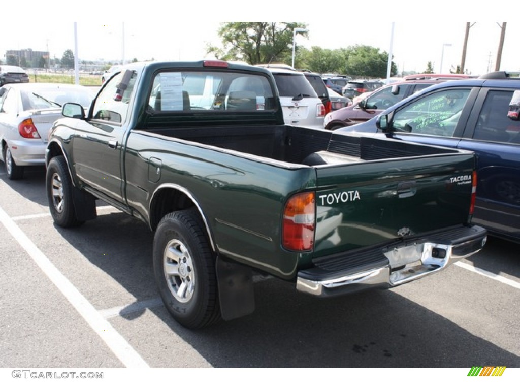 1999 Tacoma Prerunner Regular Cab - Imperial Jade Mica / Oak photo #3