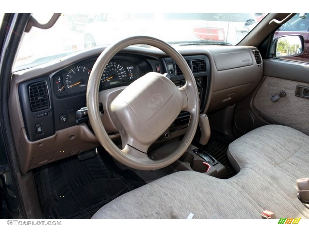 Oak Interior 1999 Toyota Tacoma Prerunner Regular Cab Photo #83864415