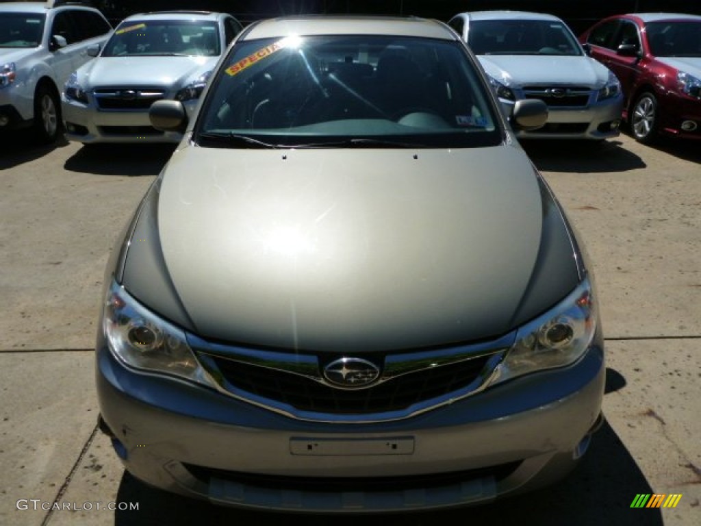 2008 Impreza Outback Sport Wagon - Topaz Gold Metallic / Ivory photo #7