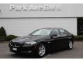 2013 Jet Black BMW 5 Series 528i xDrive Sedan  photo #1