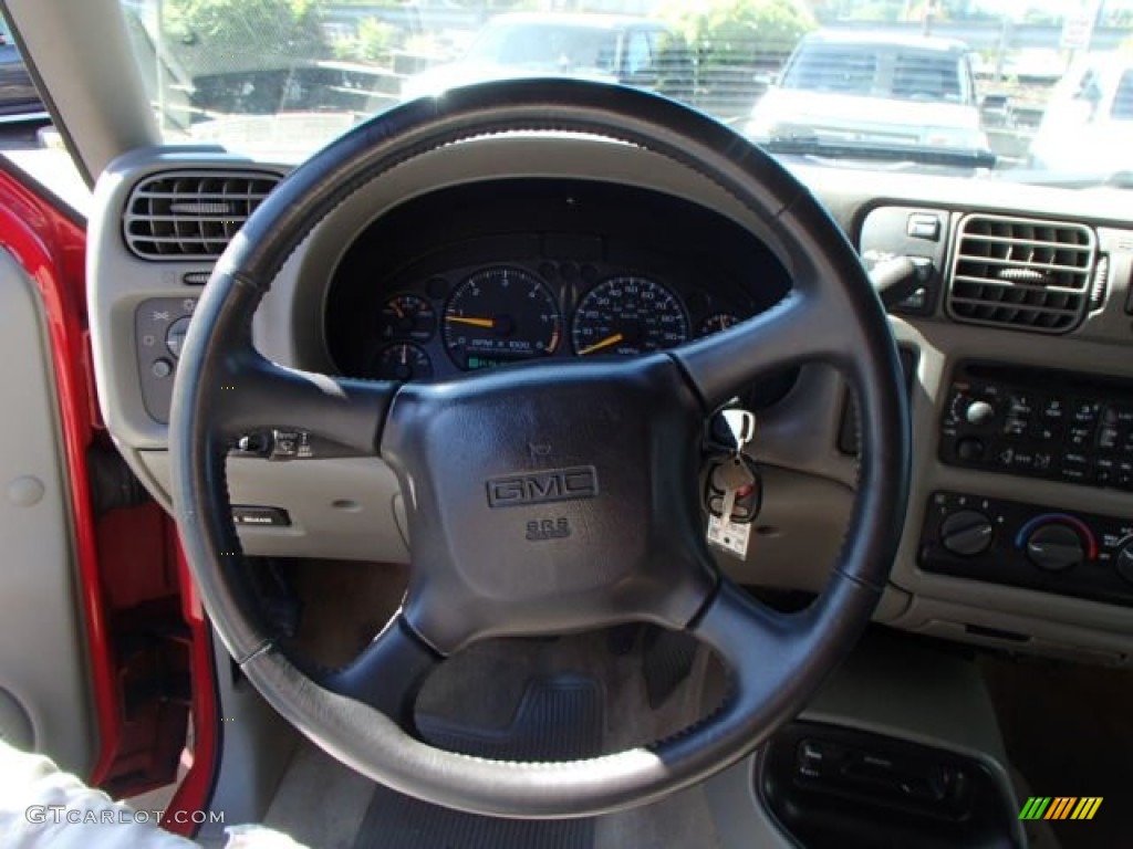 2001 Sonoma SLS Extended Cab 4x4 - Fire Red / Pewter photo #22