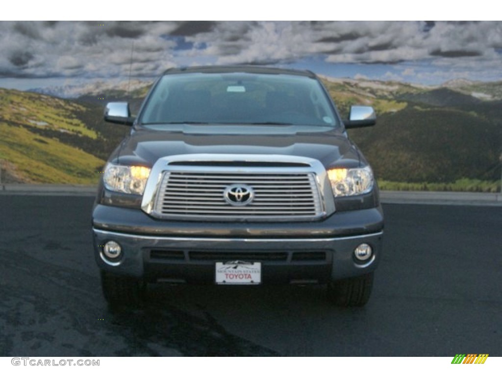 2013 Tundra Platinum CrewMax 4x4 - Magnetic Gray Metallic / Black photo #3