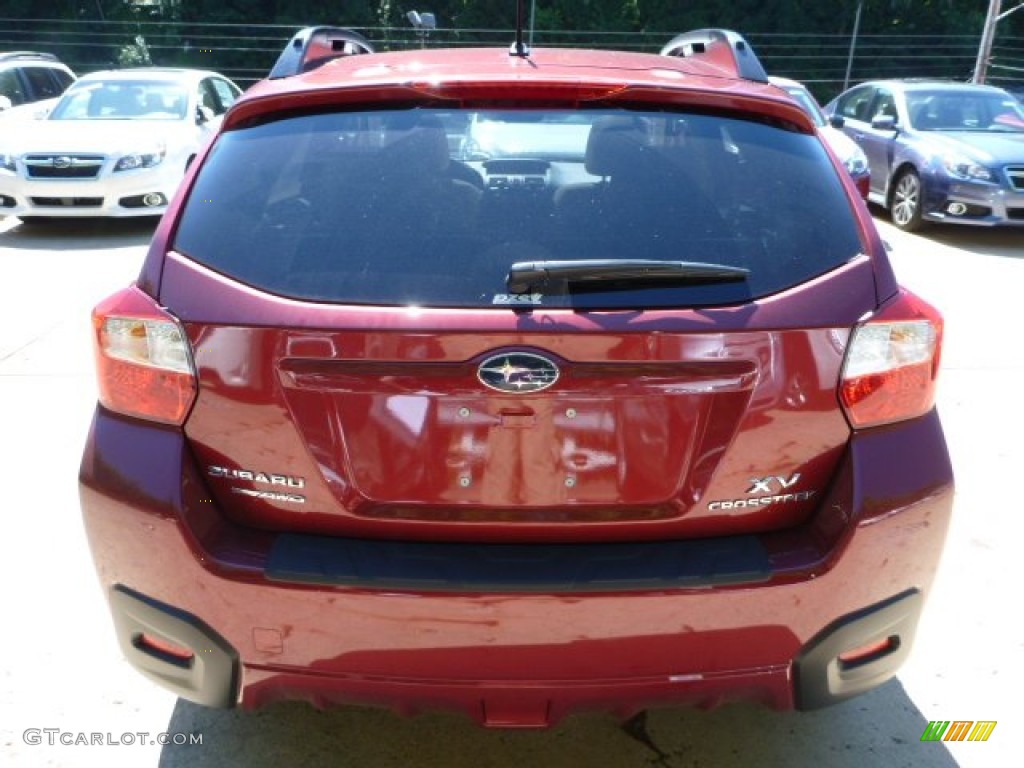 2013 XV Crosstrek 2.0 Premium - Venetian Red Pearl / Ivory photo #3