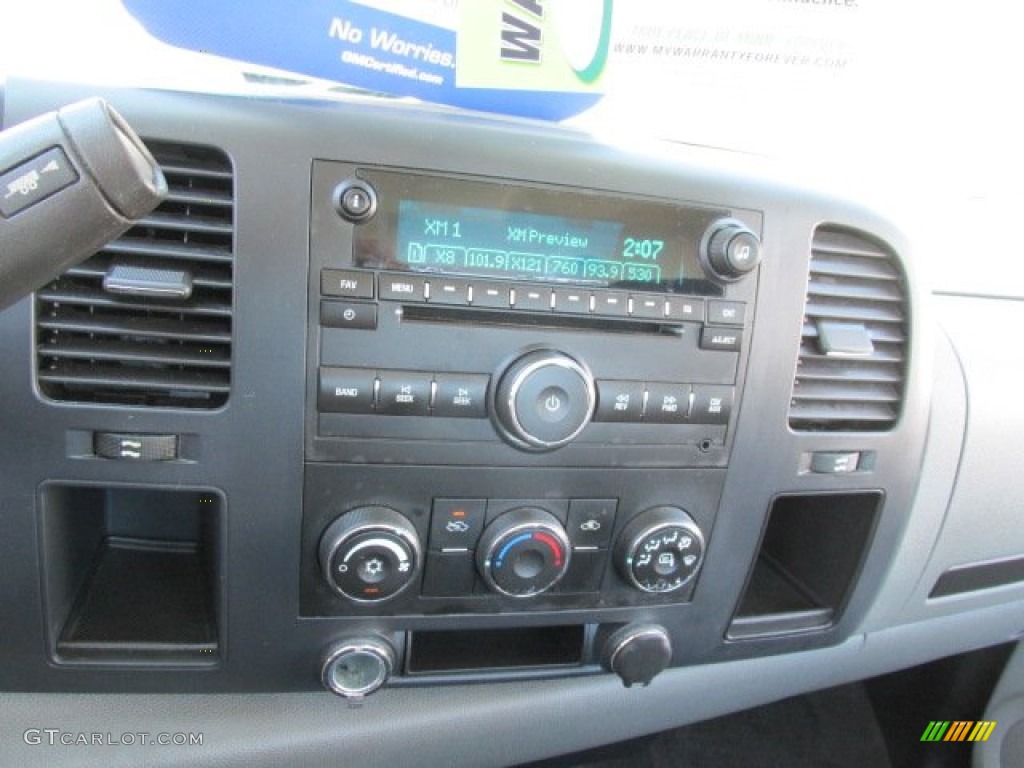 2008 Sierra 1500 Regular Cab 4x4 - Onyx Black / Dark Titanium photo #13