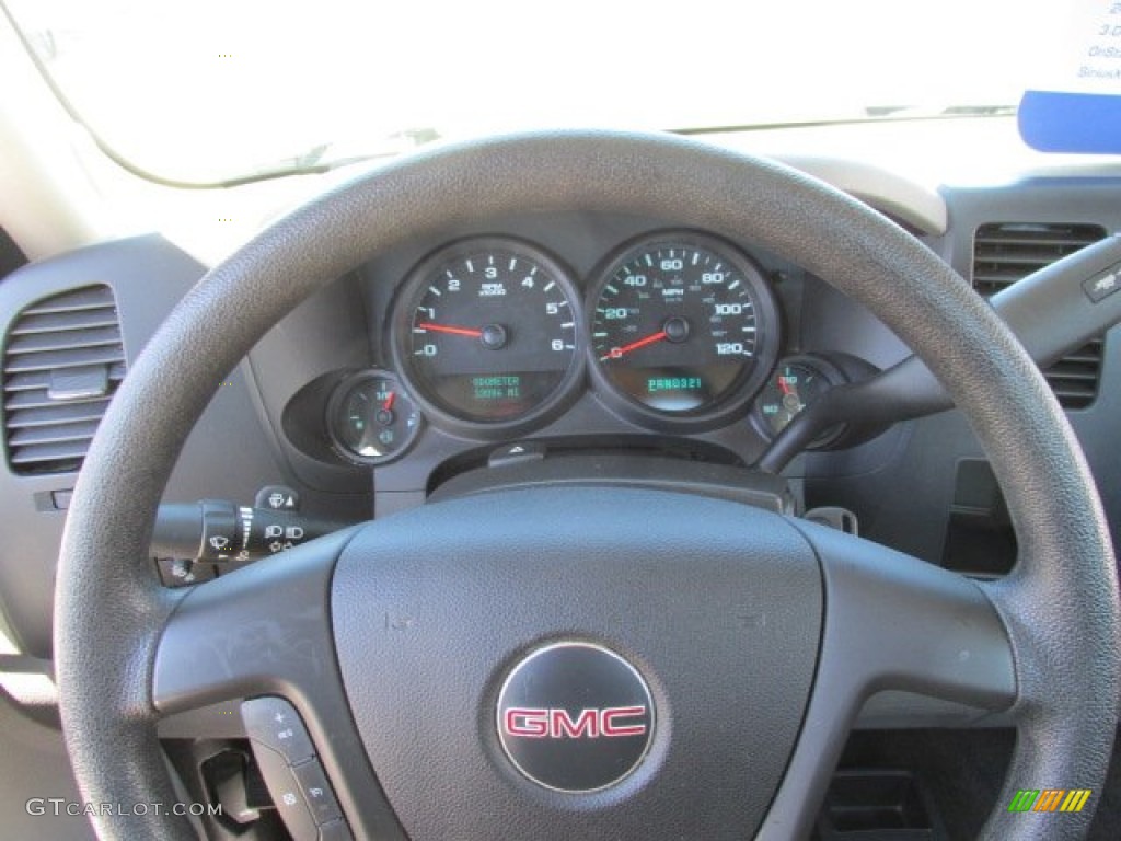 2008 Sierra 1500 Regular Cab 4x4 - Onyx Black / Dark Titanium photo #16