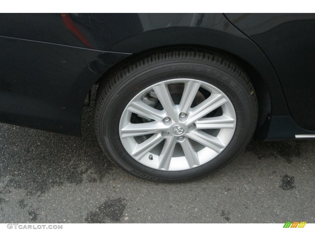 2013 Camry Hybrid XLE - Cosmic Gray Metallic / Light Gray photo #9