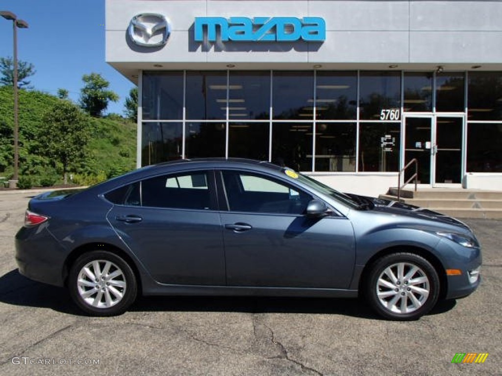 Steel Blue Mazda MAZDA6