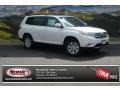 2013 Blizzard White Pearl Toyota Highlander SE 4WD  photo #1