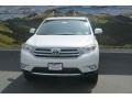 2013 Blizzard White Pearl Toyota Highlander SE 4WD  photo #3