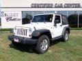 2012 Bright White Jeep Wrangler Sport S 4x4  photo #1