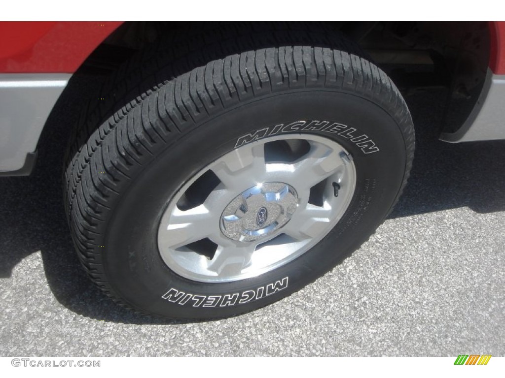 2010 F150 XLT Regular Cab 4x4 - Red Candy Metallic / Medium Stone photo #9