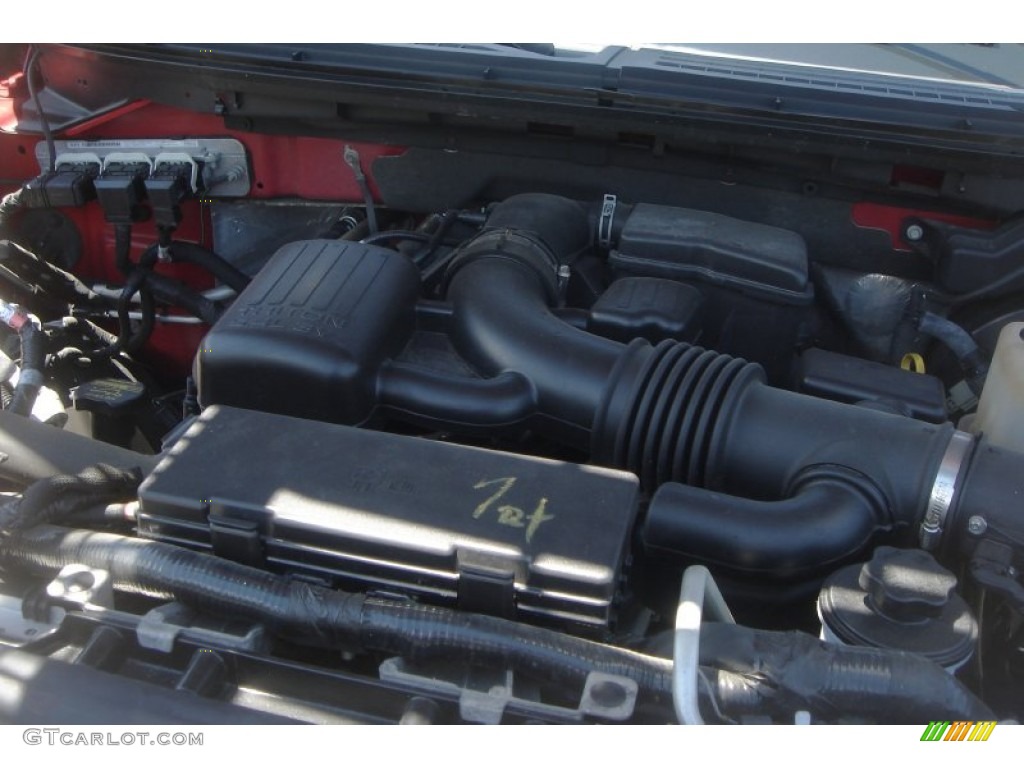 2010 F150 XLT Regular Cab 4x4 - Red Candy Metallic / Medium Stone photo #22
