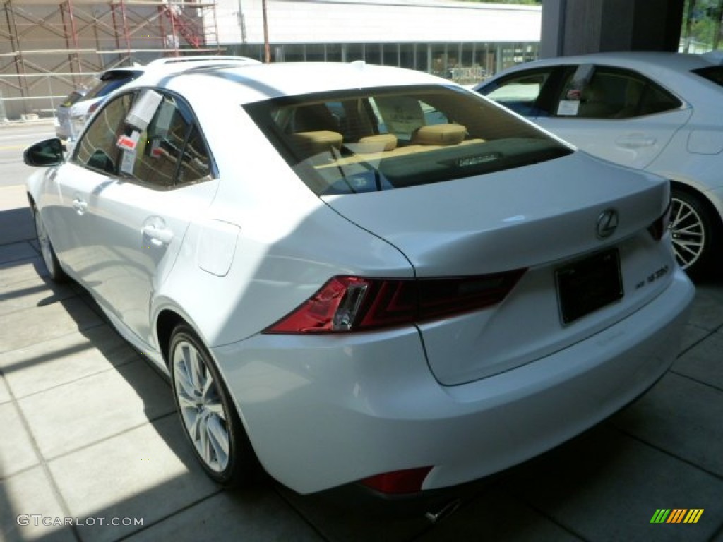 2014 IS 250 AWD - Starfire Pearl / Flaxen photo #2