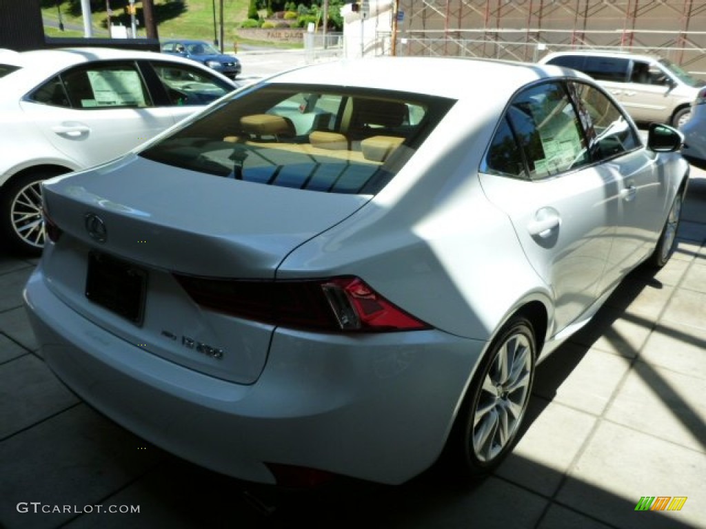 2014 IS 250 AWD - Starfire Pearl / Flaxen photo #4