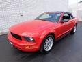 2007 Torch Red Ford Mustang V6 Premium Convertible  photo #20