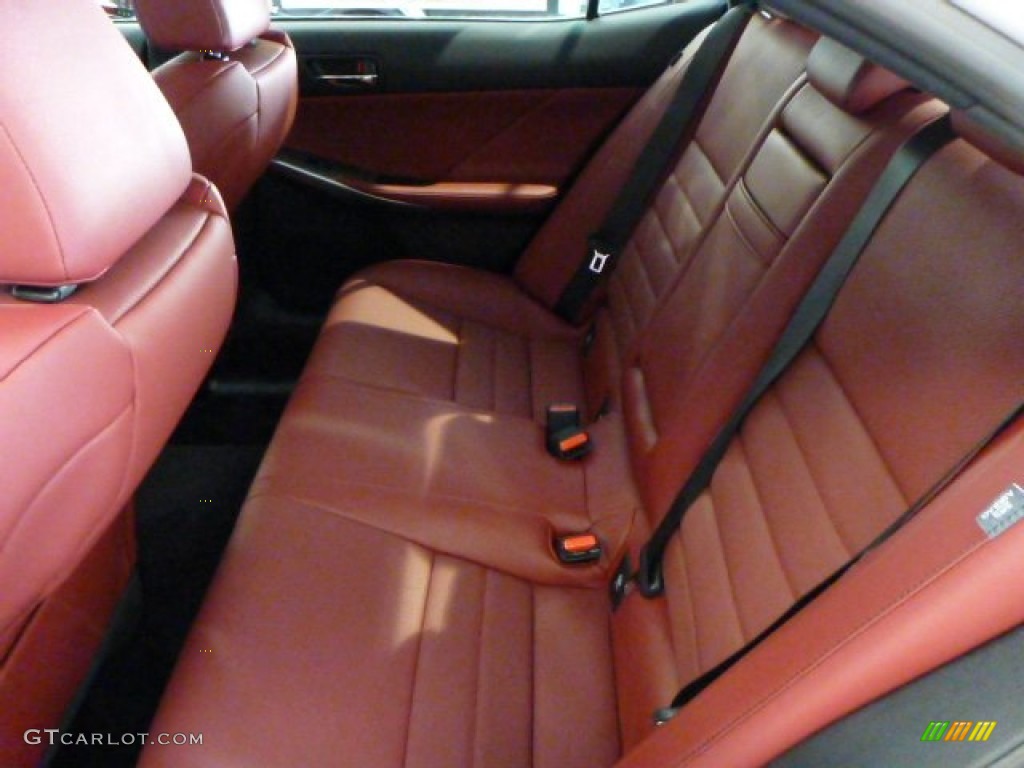 Rioja Red Interior 2014 Lexus IS 250 F Sport AWD Photo #83870097