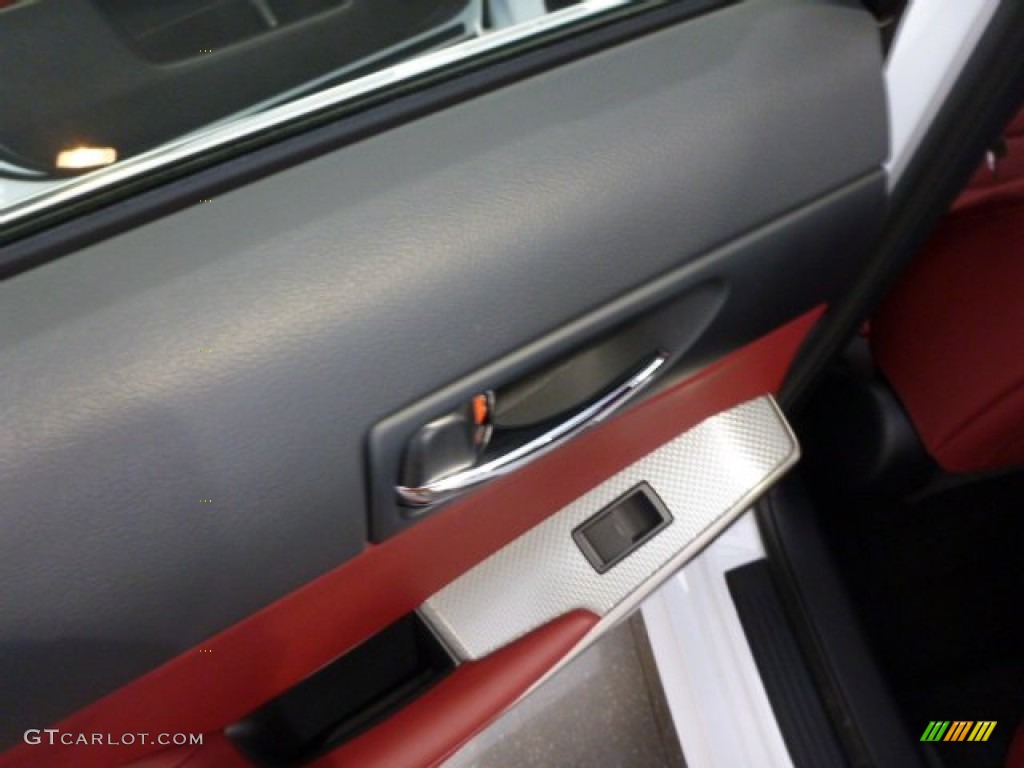 2014 IS 250 F Sport AWD - Ultra White / Rioja Red photo #12