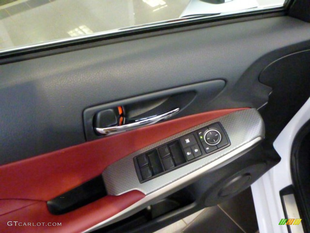 2014 IS 250 F Sport AWD - Ultra White / Rioja Red photo #13