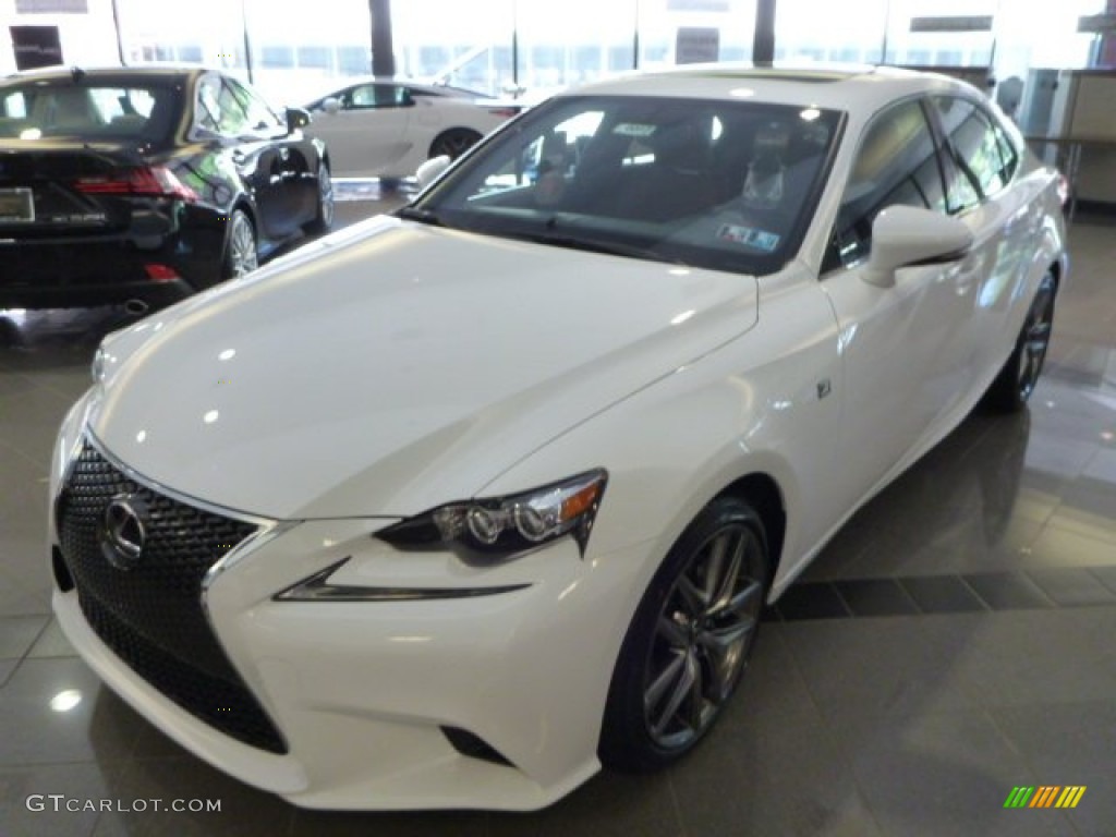 Ultra White 2014 Lexus IS 250 F Sport AWD Exterior Photo #83870289