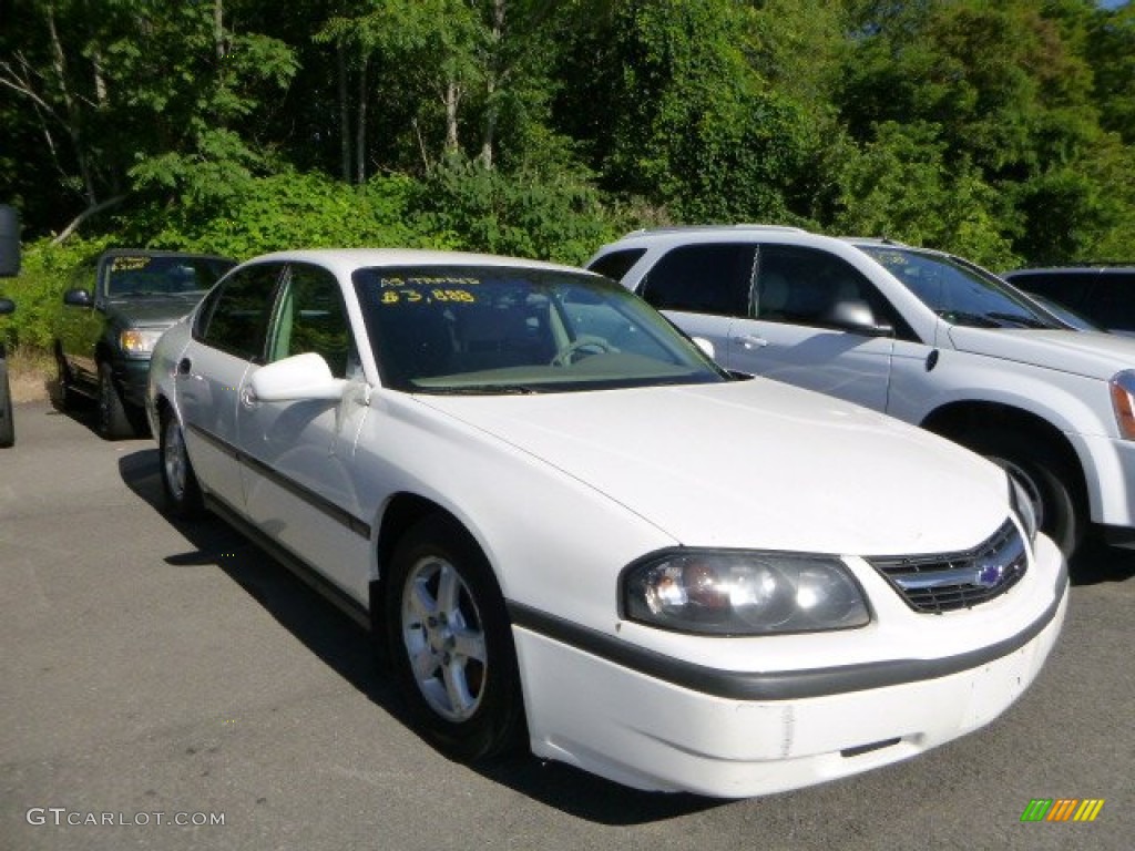 White Chevrolet Impala