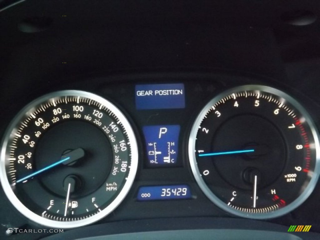 2008 Lexus IS F Gauges Photo #83871189