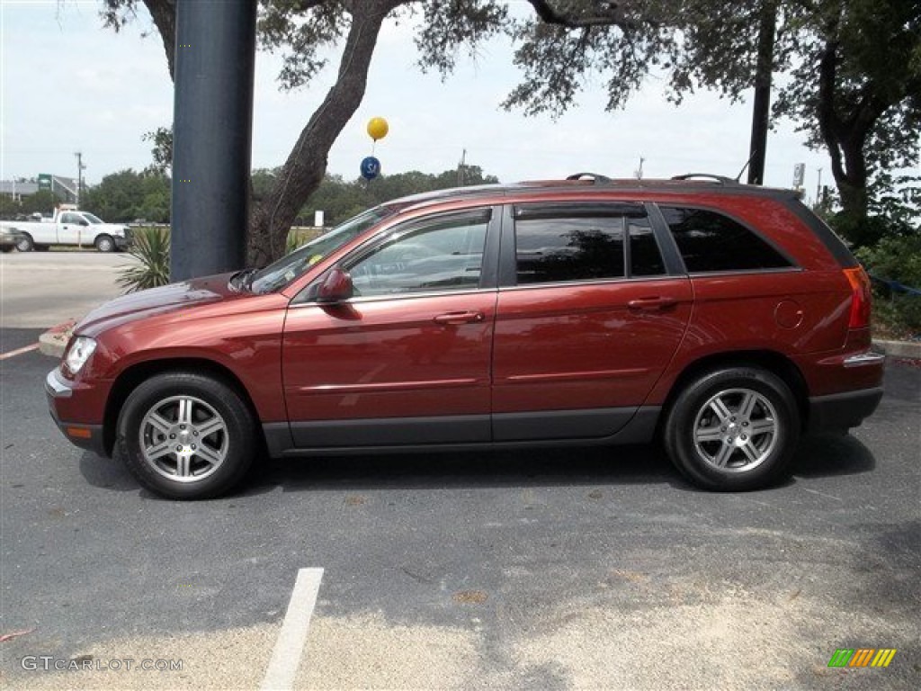 2007 Pacifica Touring - Cognac Crystal Pearl / Dark Khaki/Light Graystone photo #4