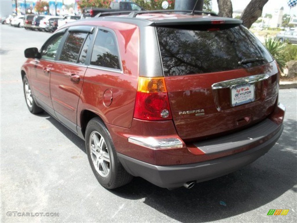 2007 Pacifica Touring - Cognac Crystal Pearl / Dark Khaki/Light Graystone photo #31