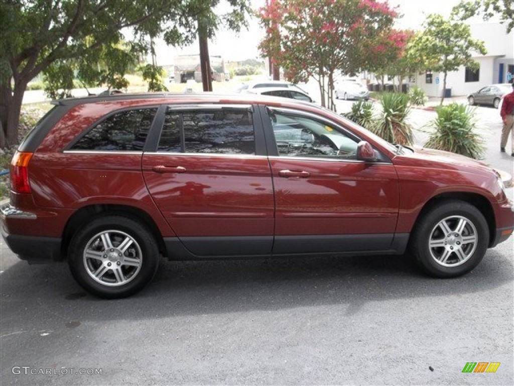 2007 Pacifica Touring - Cognac Crystal Pearl / Dark Khaki/Light Graystone photo #43