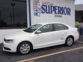 Candy White - Jetta SE Sedan Photo No. 7
