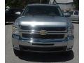 2010 Sheer Silver Metallic Chevrolet Silverado 2500HD LTZ Crew Cab 4x4  photo #3