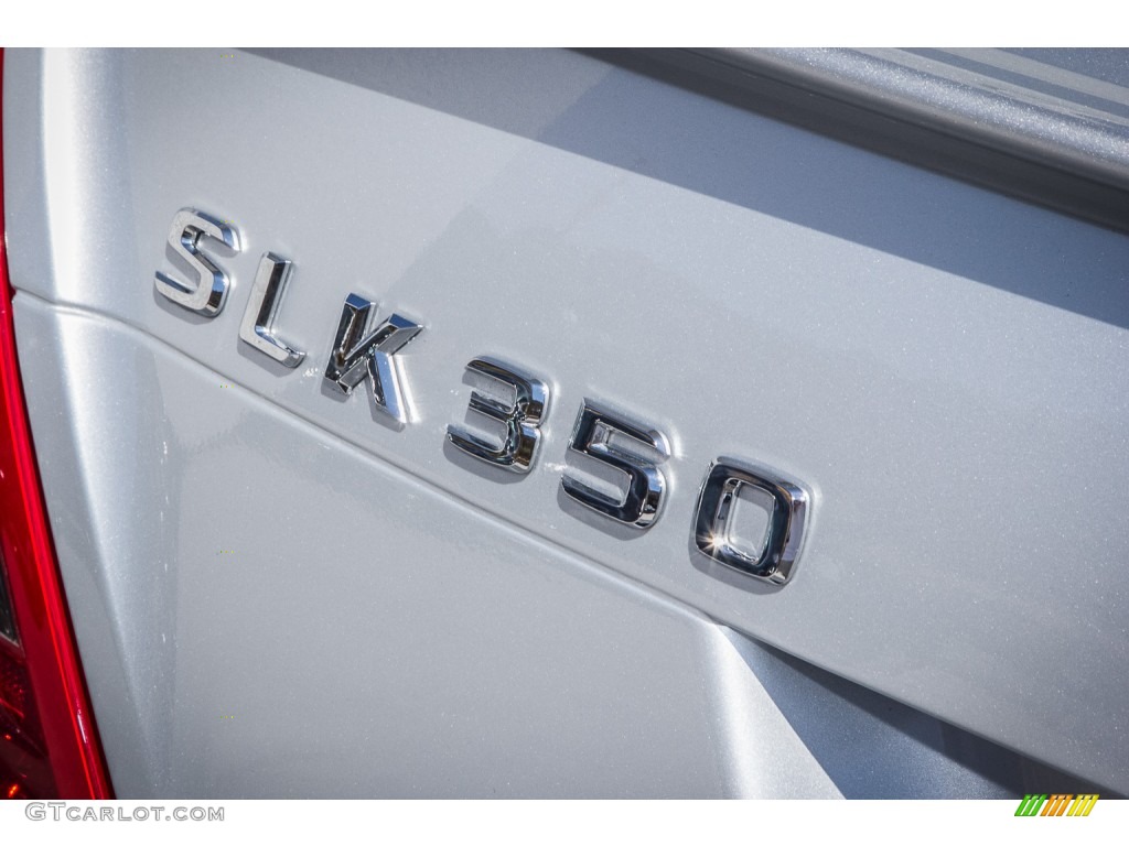 2011 SLK 350 Roadster - Iridium Silver Metallic / Black photo #7