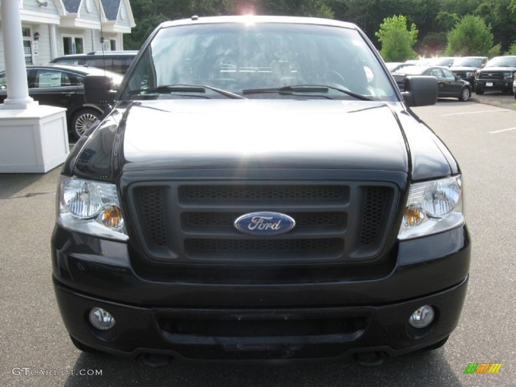 2006 F150 FX4 SuperCab 4x4 - Black / Black photo #2