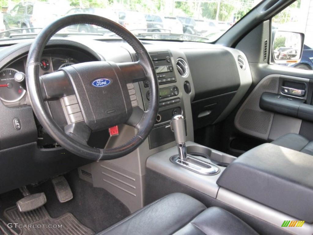 2006 F150 FX4 SuperCab 4x4 - Black / Black photo #11