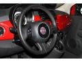 2012 Rosso (Red) Fiat 500 c cabrio Pop  photo #19