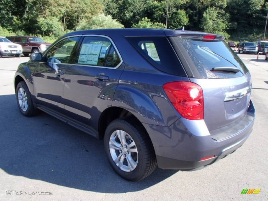 2013 Equinox LS - Atlantis Blue Metallic / Jet Black photo #6