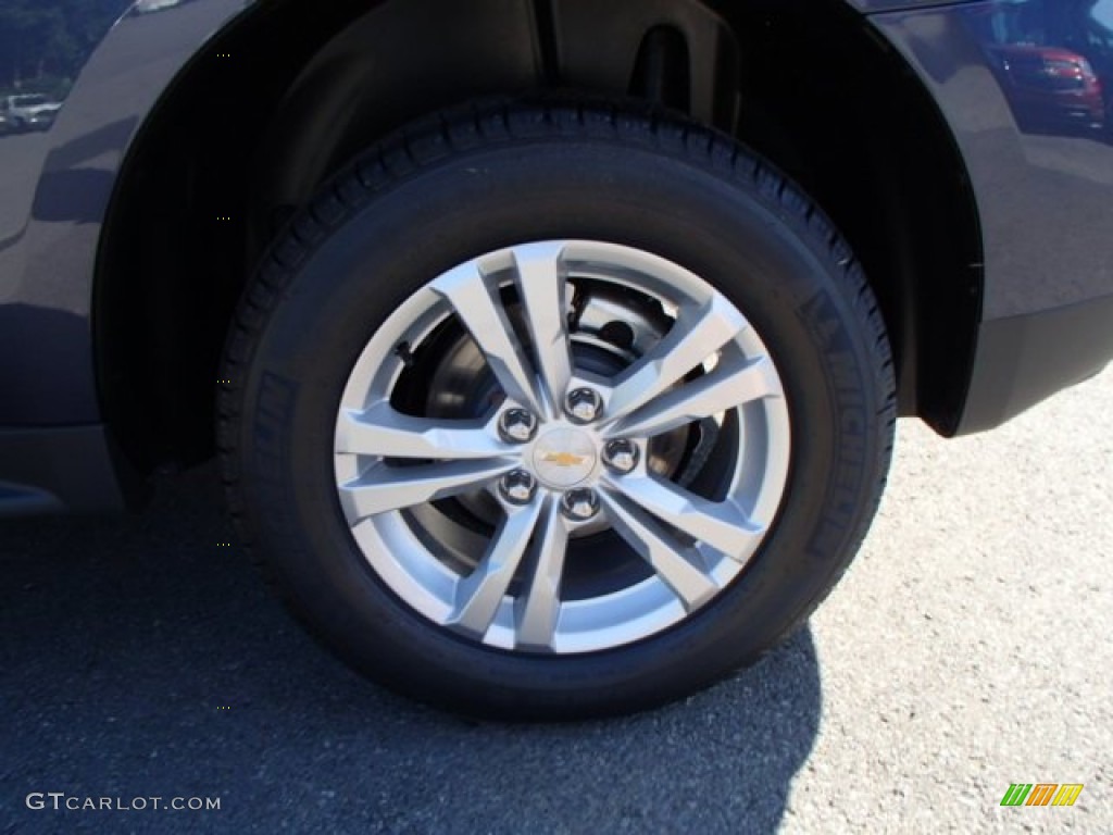 2013 Equinox LS - Atlantis Blue Metallic / Jet Black photo #9