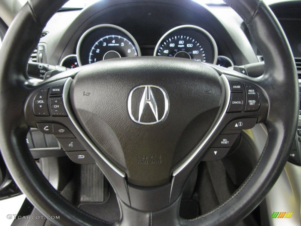 2010 Acura TL 3.5 Technology Steering Wheel Photos