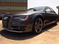 Front 3/4 View of 2014 S8 quattro S